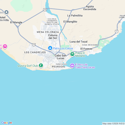 Mapa de Marina Cabo San Lucas